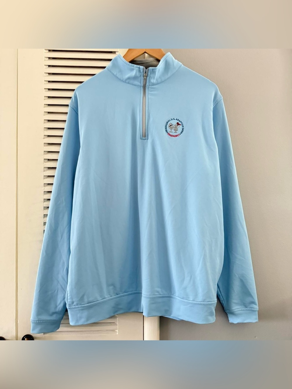 Peter Millar Inaugural US Adaptive Open Pinehurst 1:4 Zip Pullover Shirt